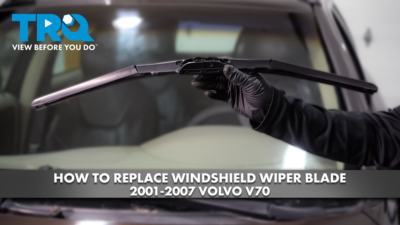 How To Replace Windshield Wiper Blade 20012007 Volvo V70 1A Auto