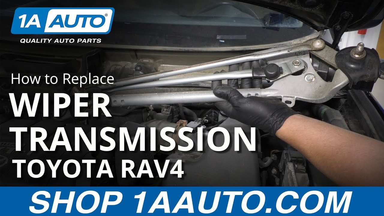 How to Replace Wiper Transmission 200516 Toyota RAV4 1A Auto