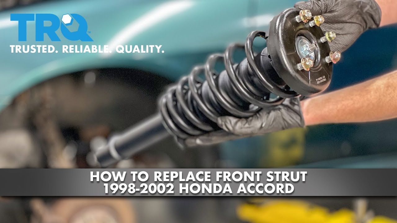 How to Replace Front Struts 19982002 Honda Accord 1A Auto