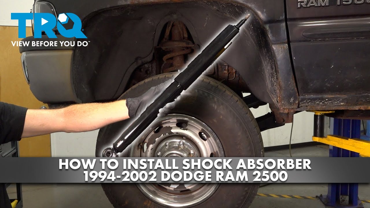 How to Replace Shock Absorber 1994-2002 Dodge Ram 2500 | 1A Auto