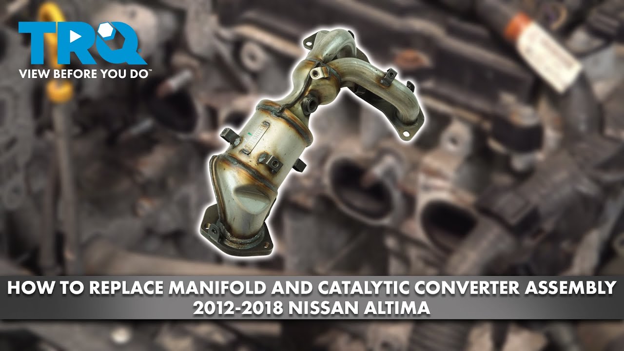 How to Replace Exhaust Manifold Catalytic Converter Assembly 20122018