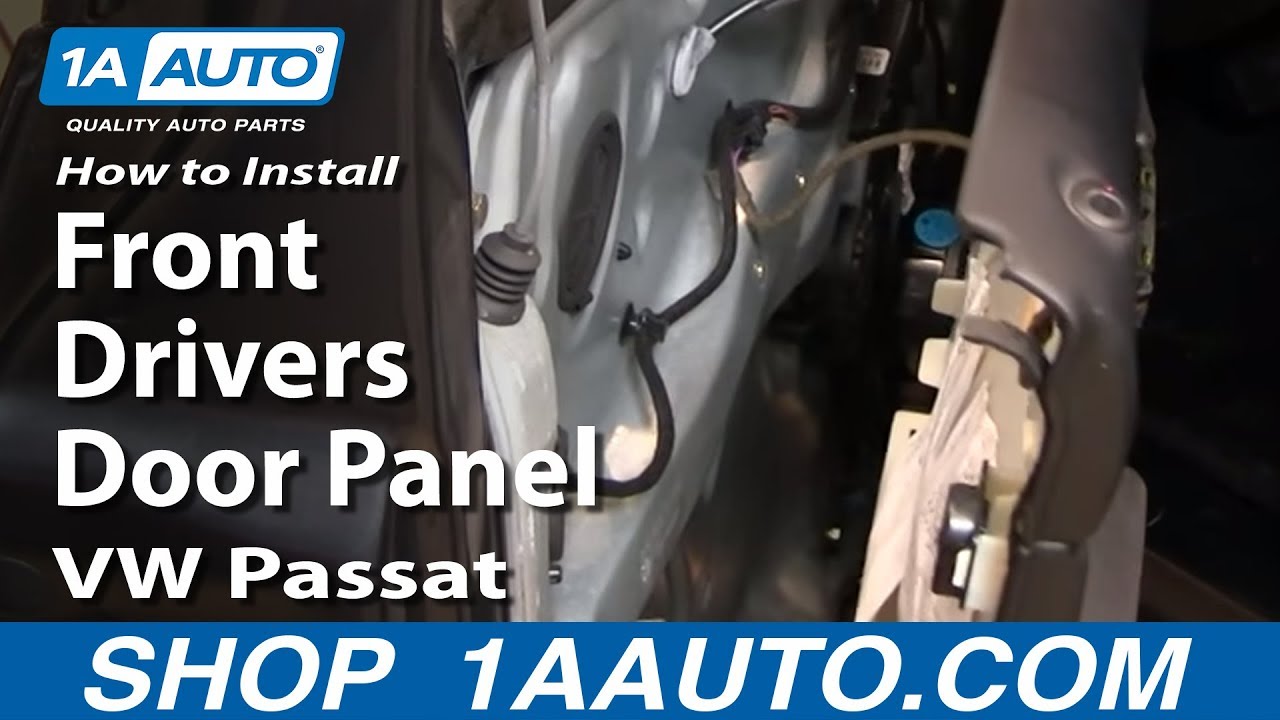 How To Remove Front Door Panel 98-01 VW Passat | 1A Auto speaker wire diagram 86 ford 
