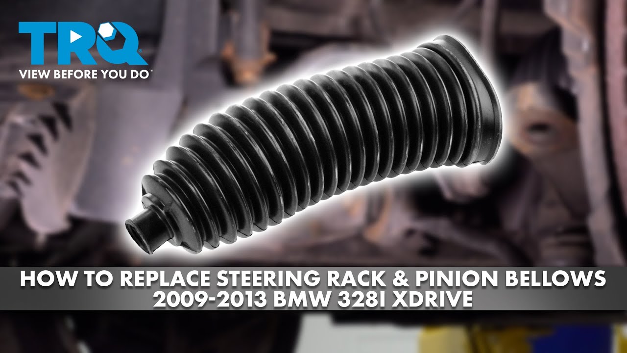 How to Replace Steering Rack Pinion Bellows 20092013 BMW 328i xDrive