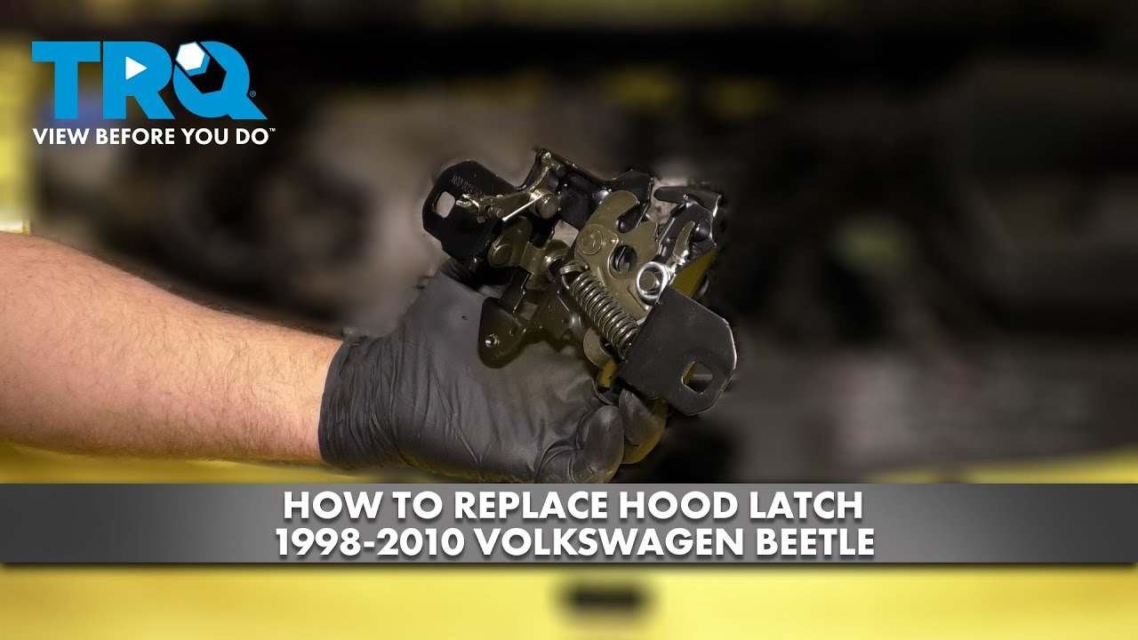 How to Replace Hood Latch 19982010 Volkswagen Beetle 1A Auto