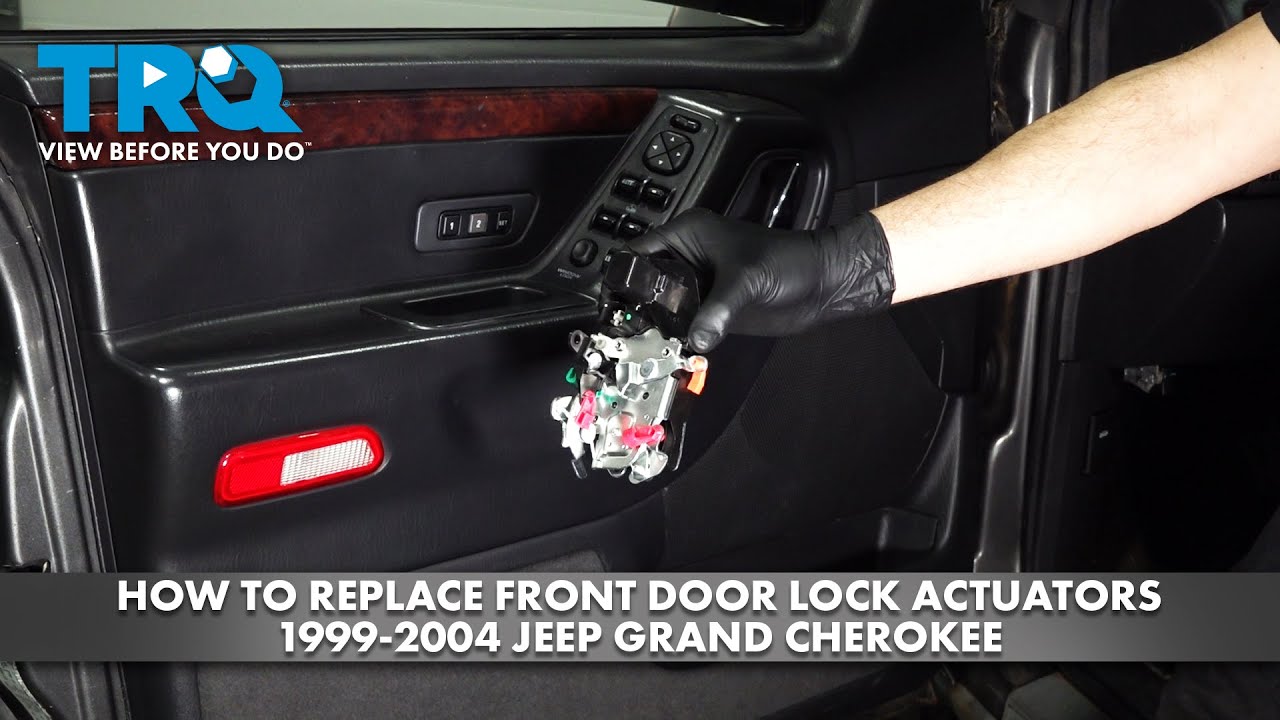 How to Replace Front Door Lock Actuators 1999-2004 Jeep Grand Cherokee