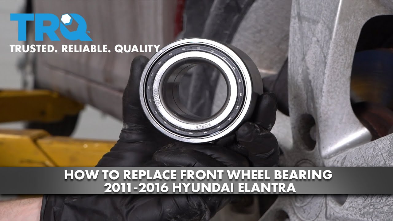 How to Replace Front Wheel Bearing 20112016 Hyundai Elantra 1A Auto