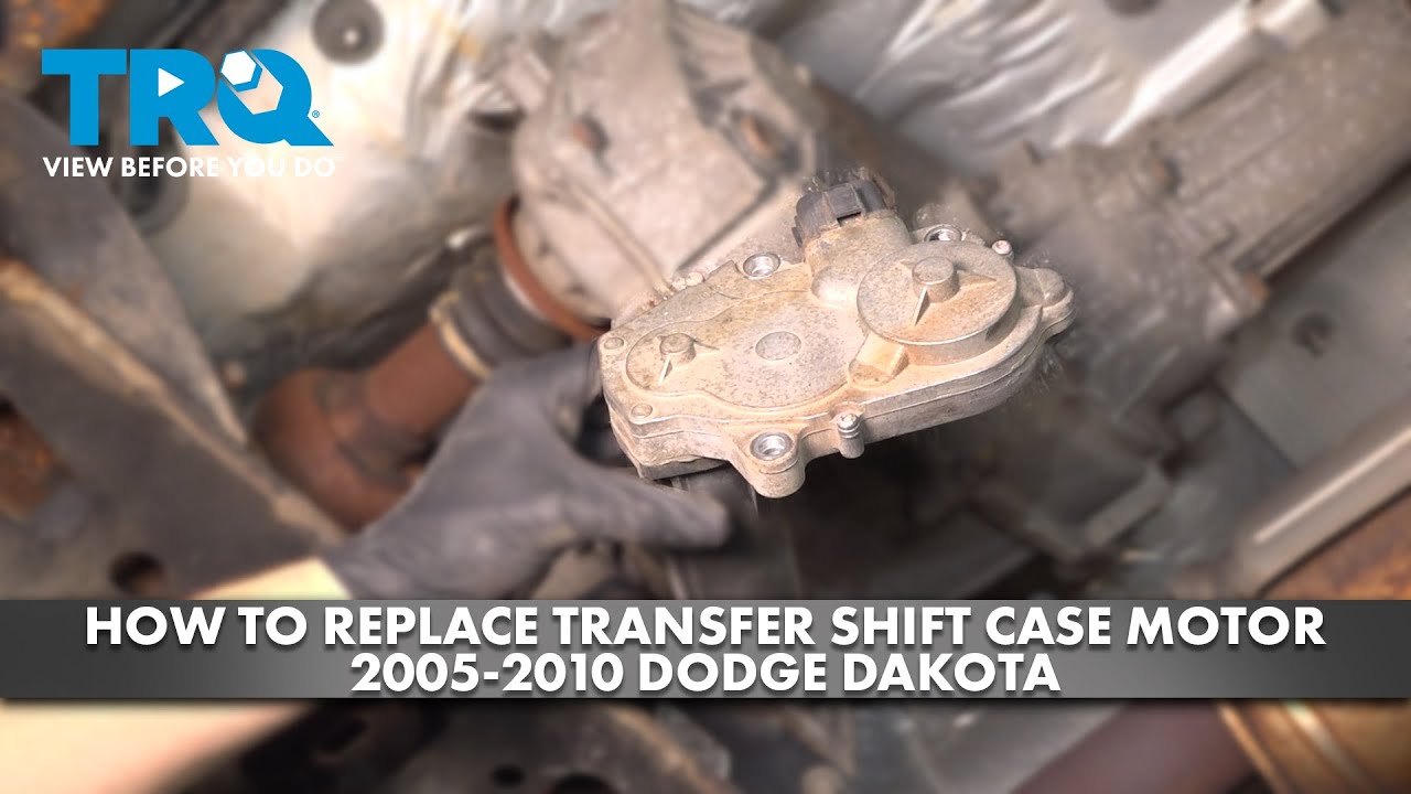 How to Replace Transfer Shift Case Motor 20052010 Dodge Dakota 1A Auto