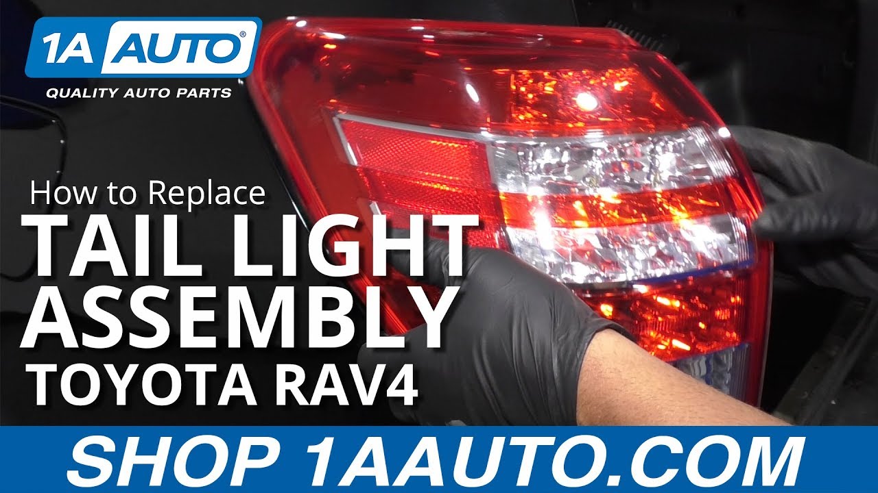 How to Replace Tail Light Assembly 200516 Toyota RAV4 1A Auto