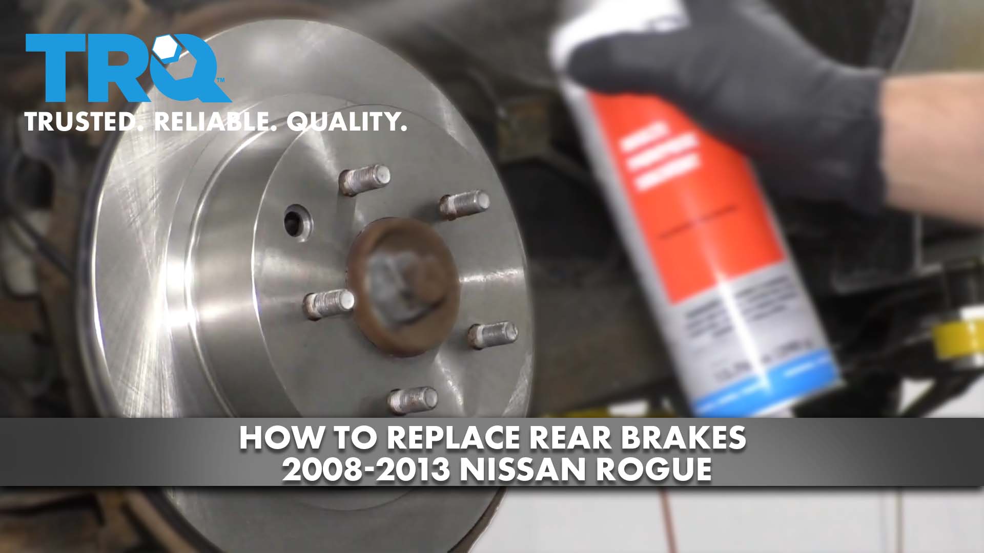 How To Replace Rear Brakes 200813 Nissan Rogue 1A Auto