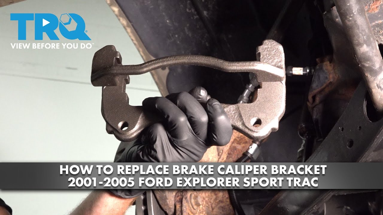 How to Replace Brake Caliper Bracket 20012005 Ford Explorer Sport Trac