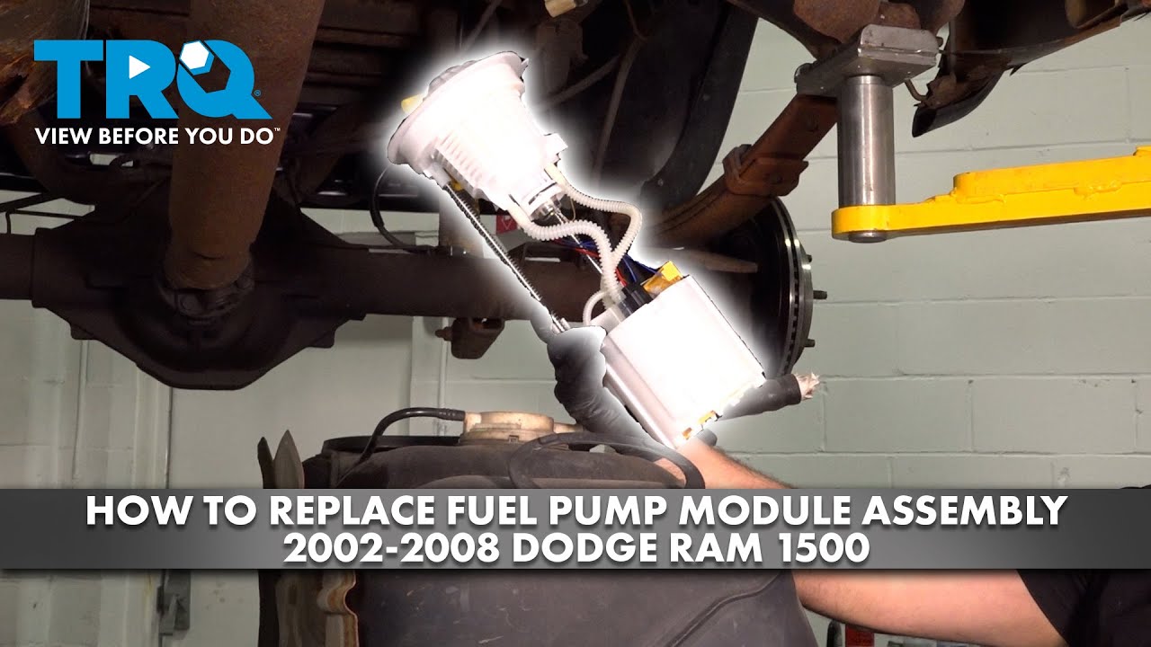 How to Replace Fuel Pump Module Assembly 20022008 Dodge Ram 1500 1A Auto