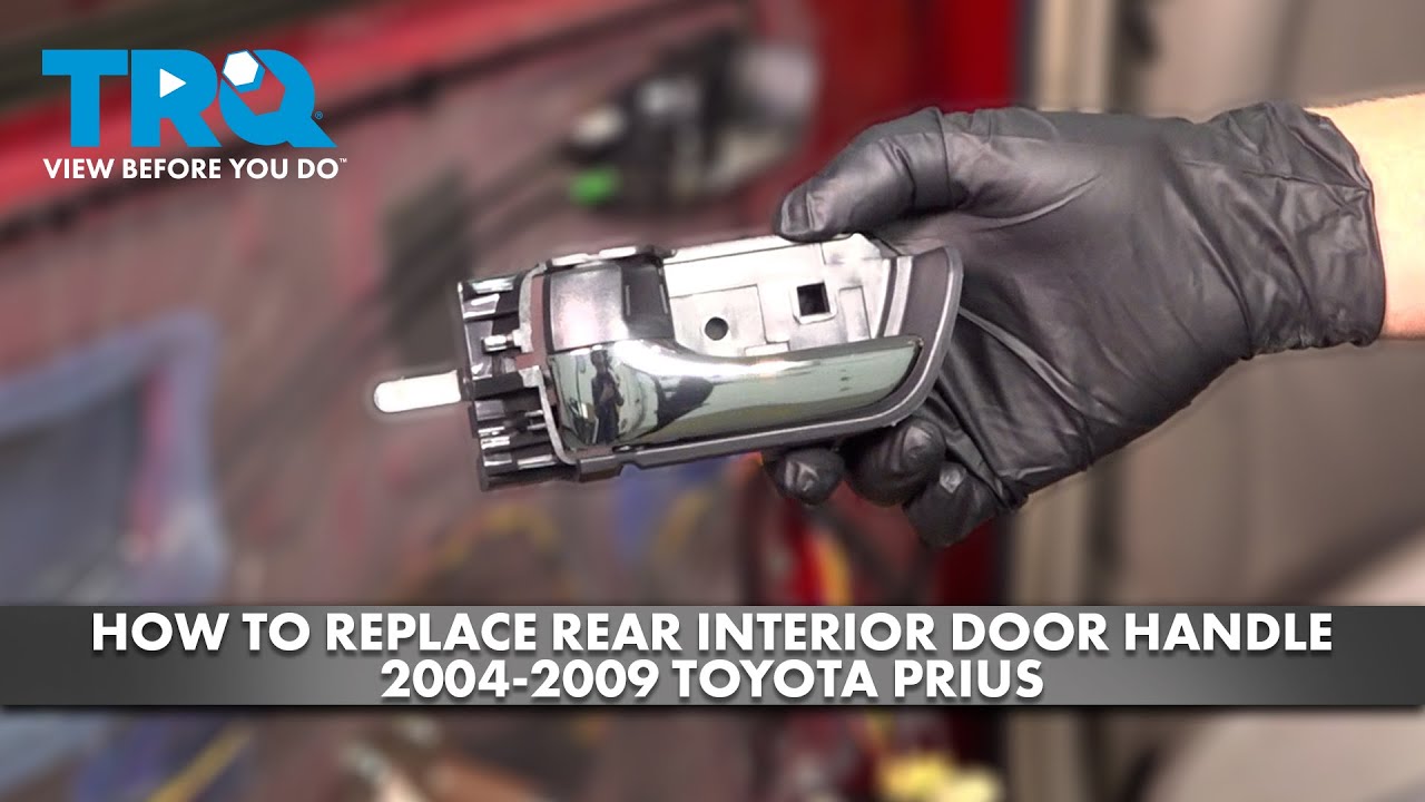 How to Replace Rear Interior Door Handle 2004-2009 Toyota Prius | 1A Auto