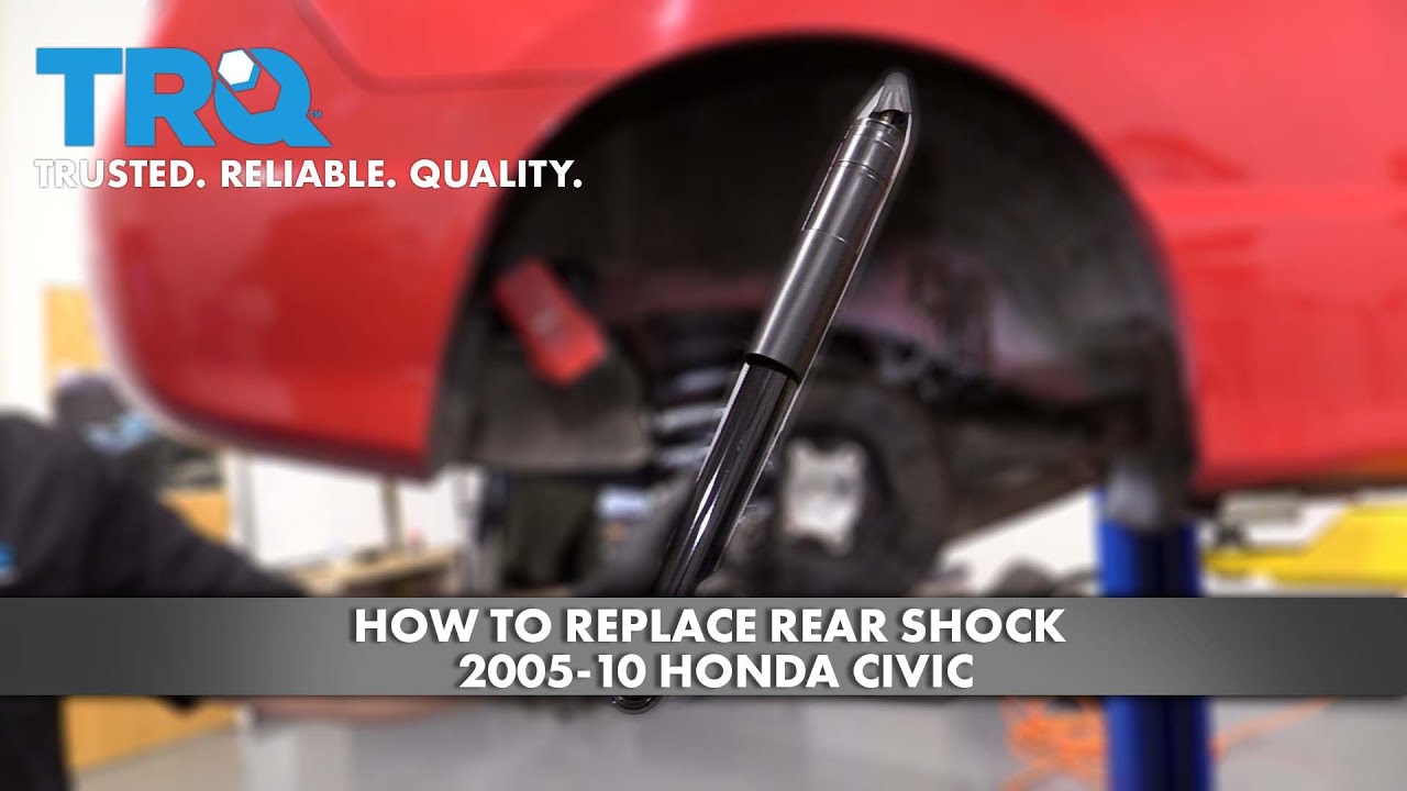 How to Replace Rear Shock Absorber 200610 Honda Civic 1A Auto