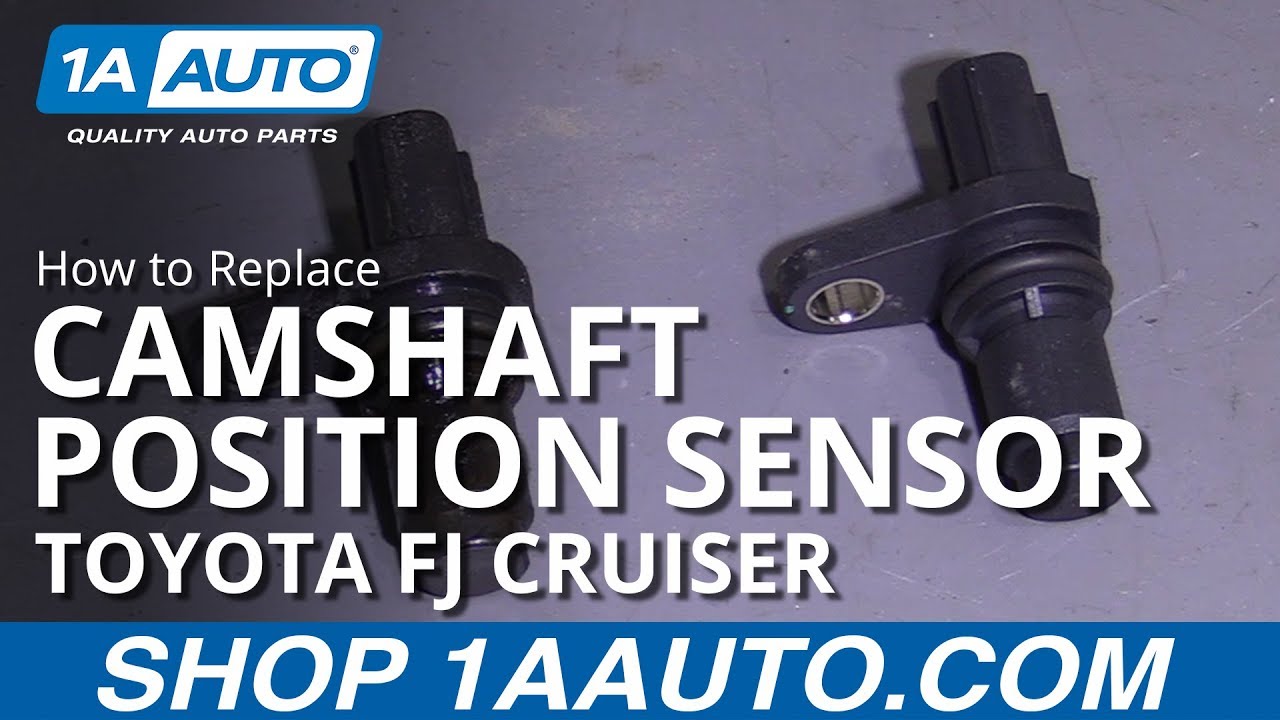 How to Replace Camshaft Position Sensor 0713 Toyota FJ Cruiser 1A Auto