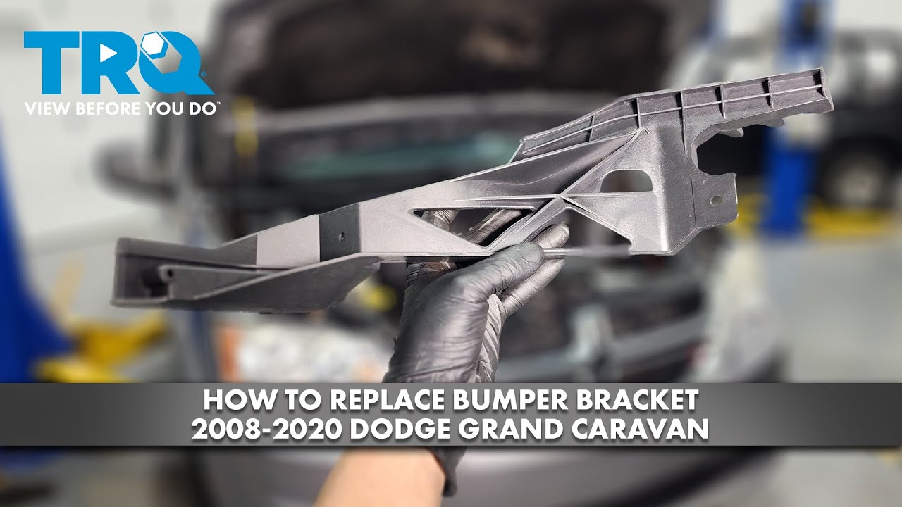 How to Replace Front Bumper Brackets 20082020 Dodge Grand Caravan 1A Auto