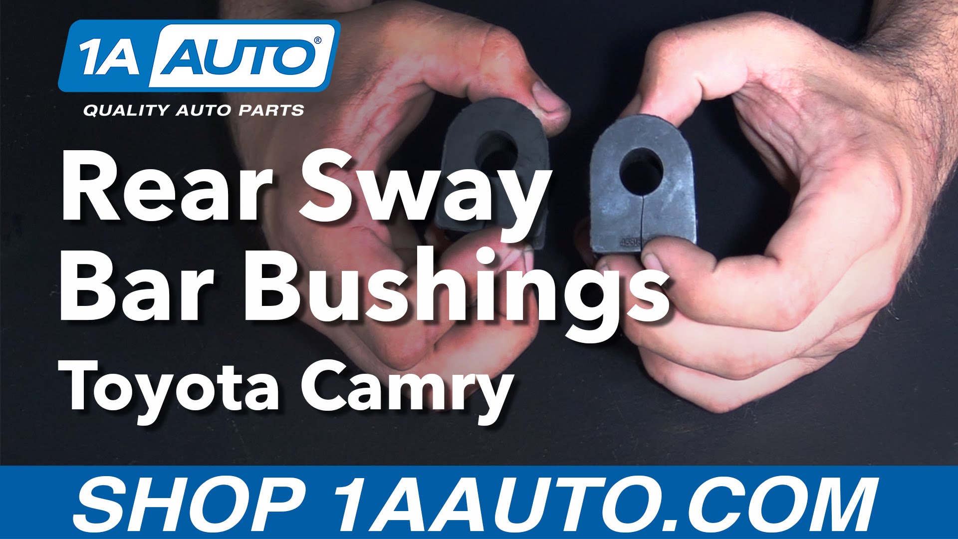 How to Replace Rear Sway Bar Bushings 1997-99 Toyota Camry | 1A Auto