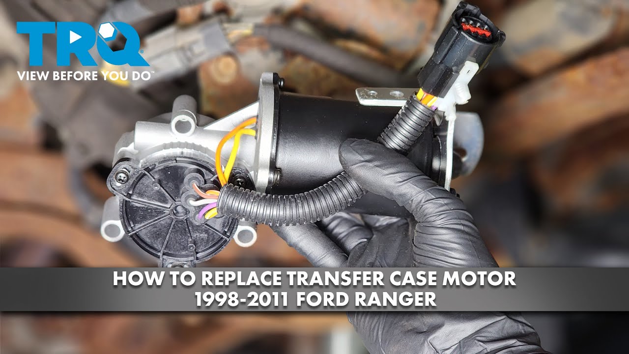 How to Replace Transfer Case Motor 1998 2011 Ford Ranger 1A Auto