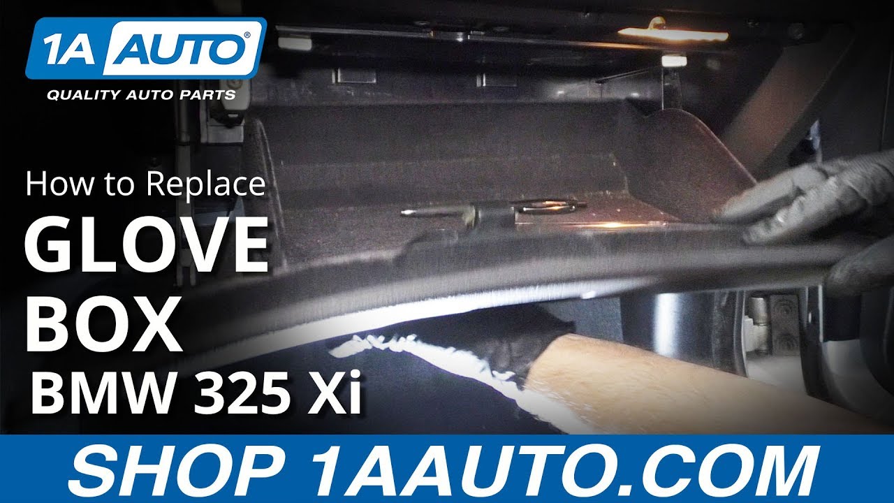 How to Remove Glove Box 19972006 BMW 325 Xi 1A Auto