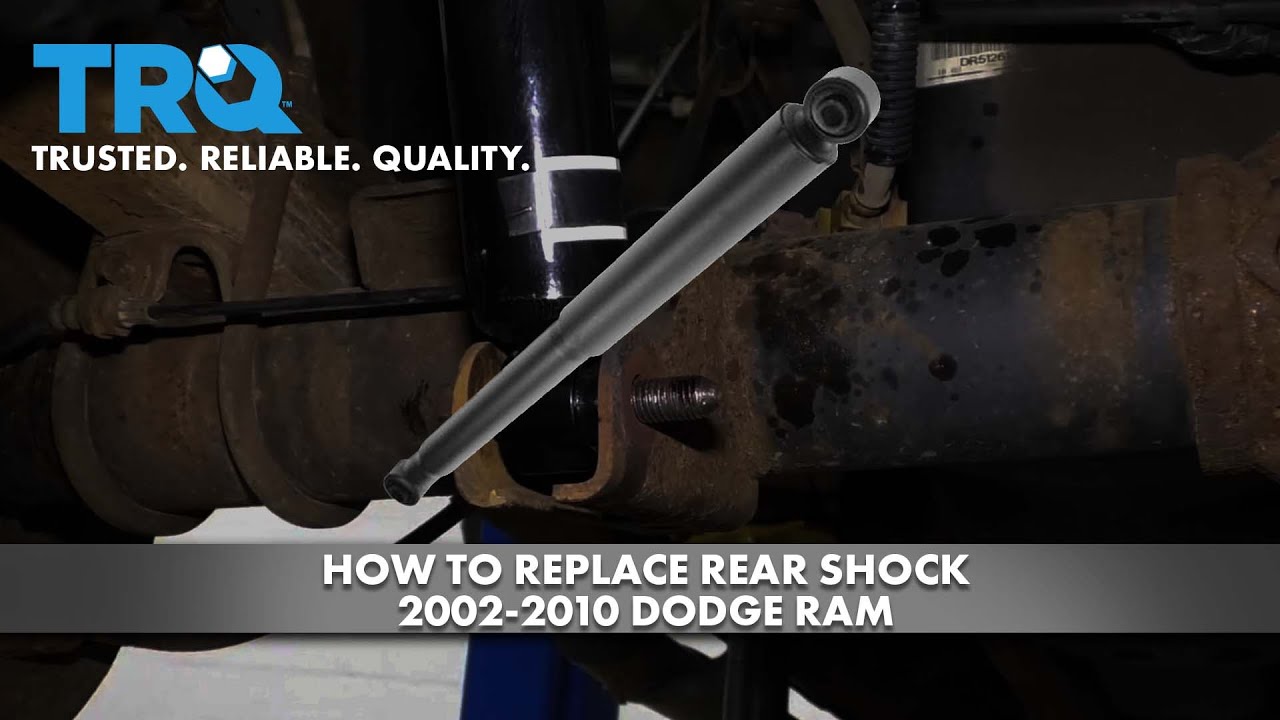How to Replace Rear Shock 2002-10 Dodge RAM Truck | 1A Auto