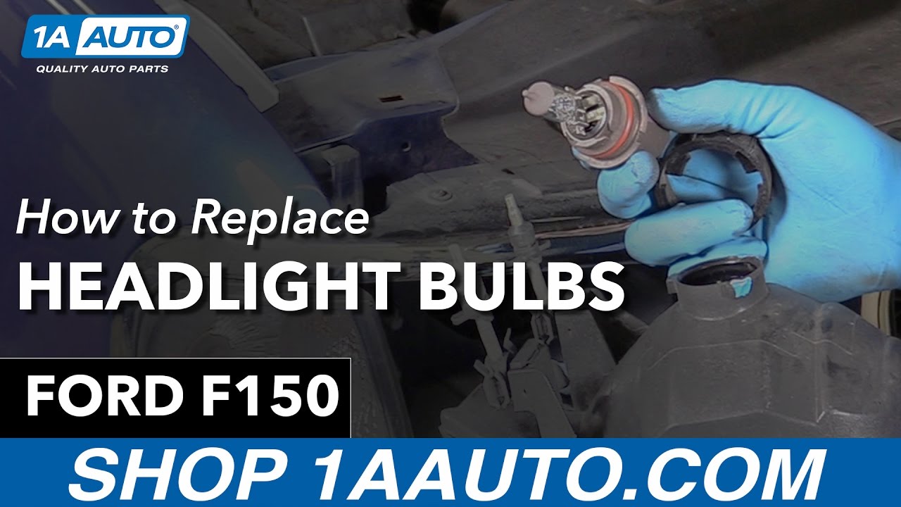 How To Replace Headlight Bulbs 19972004 Ford F150 1A Auto