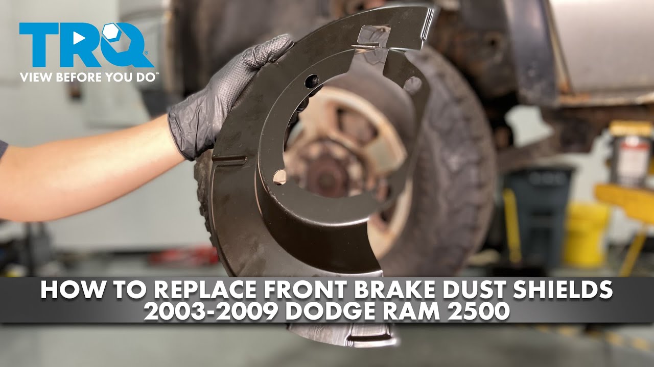 How to Replace Front Brake Dust Shields 2003-2009 Dodge Ram 2500 | 1A Auto