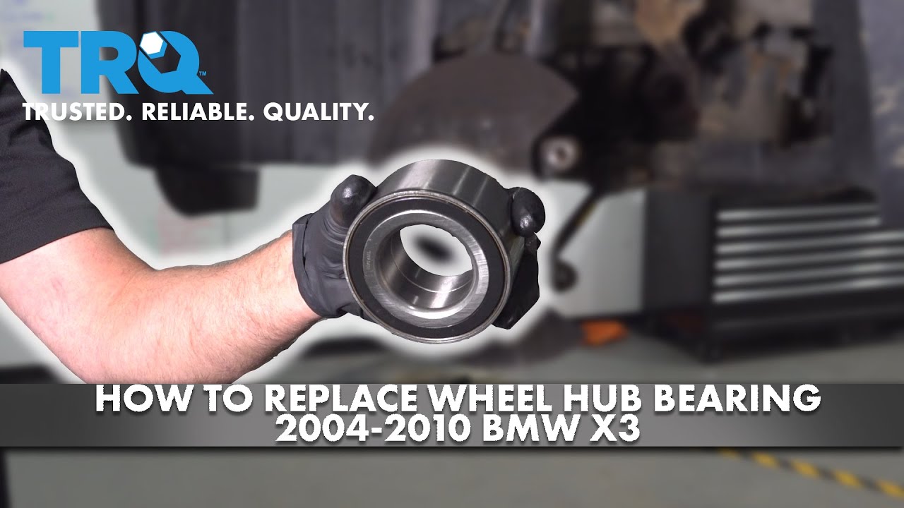 How to Replace Wheel Hub Bearing 20042010 BMW X3 1A Auto