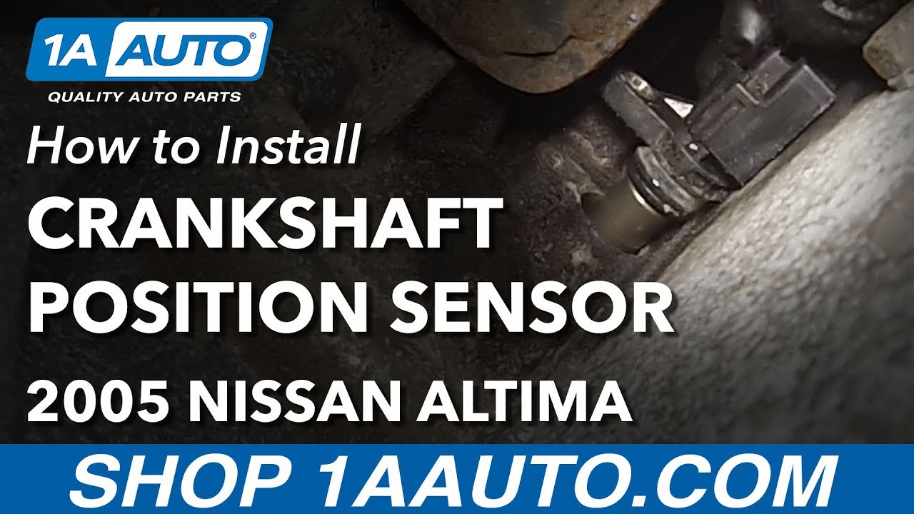 1993 Nissan Altima Crankshaft Position Sensor Location ~ Perfect Nissan
