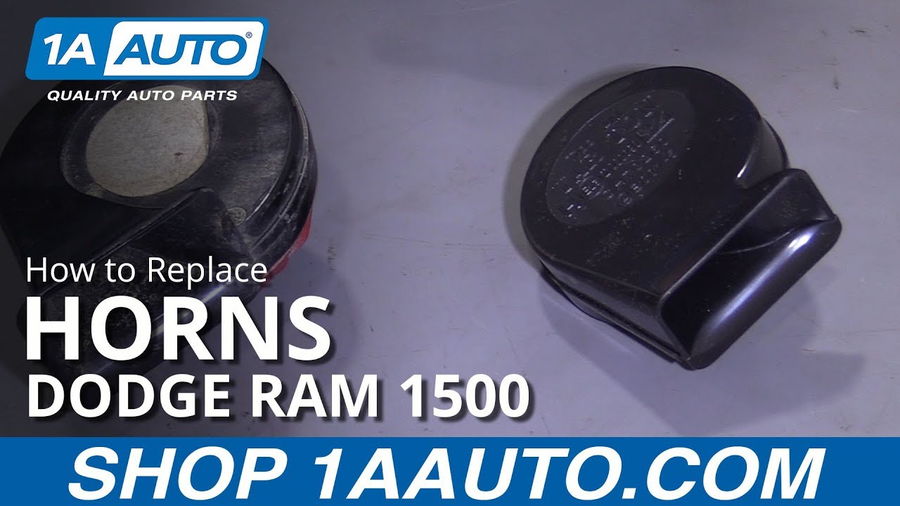 How to Replace Horns 19942002 Dodge Ram 1500 1A Auto