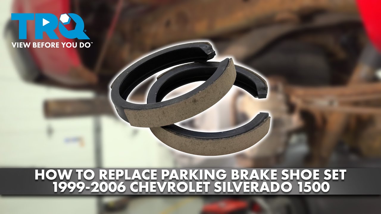 How to Replace Parking Brake Shoe Set 19992006 Chevrolet Silverado