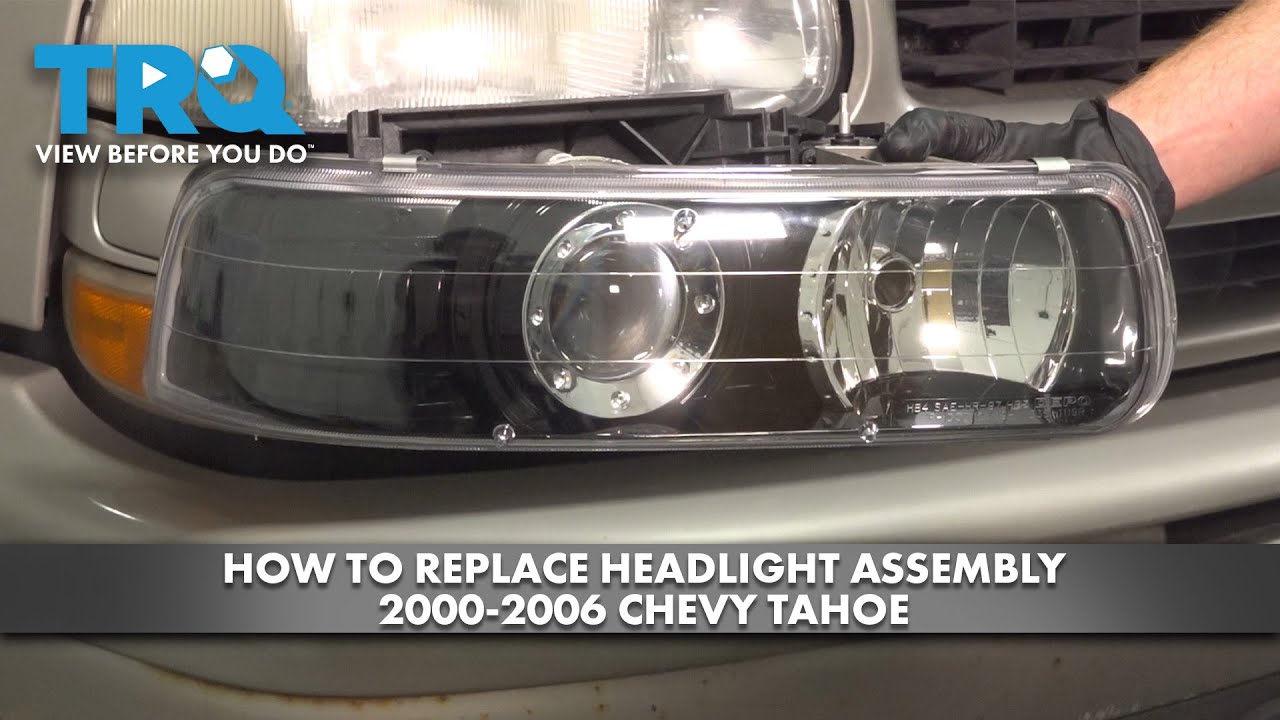 How to Replace Headlight Assembly 20002006 Chevy Tahoe 1A Auto