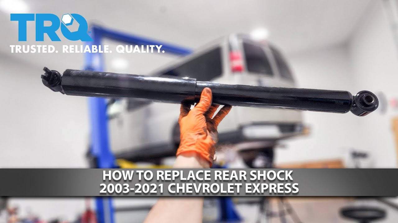 How to Replace Rear Shock 2003-2021 Chevrolet Express | 1A Auto