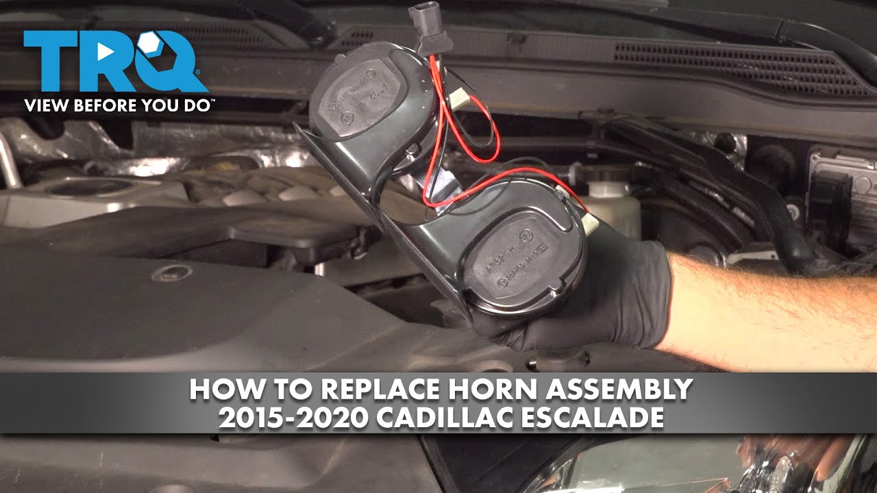 How to Replace Horn Assembly 20152020 Cadillac Escalade 1A Auto