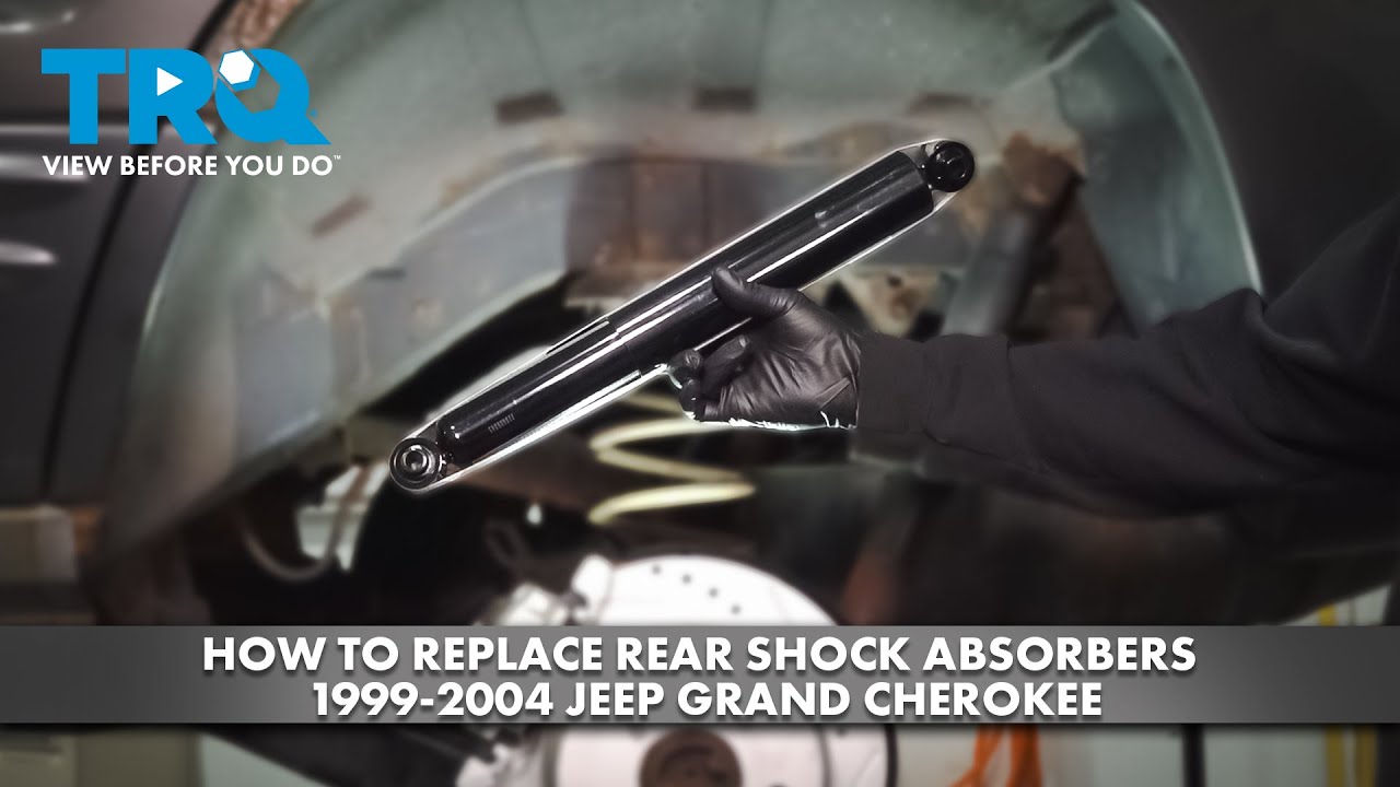 How to Replace Rear Shock Absorbers 19992004 Jeep Grand Cherokee 1A Auto