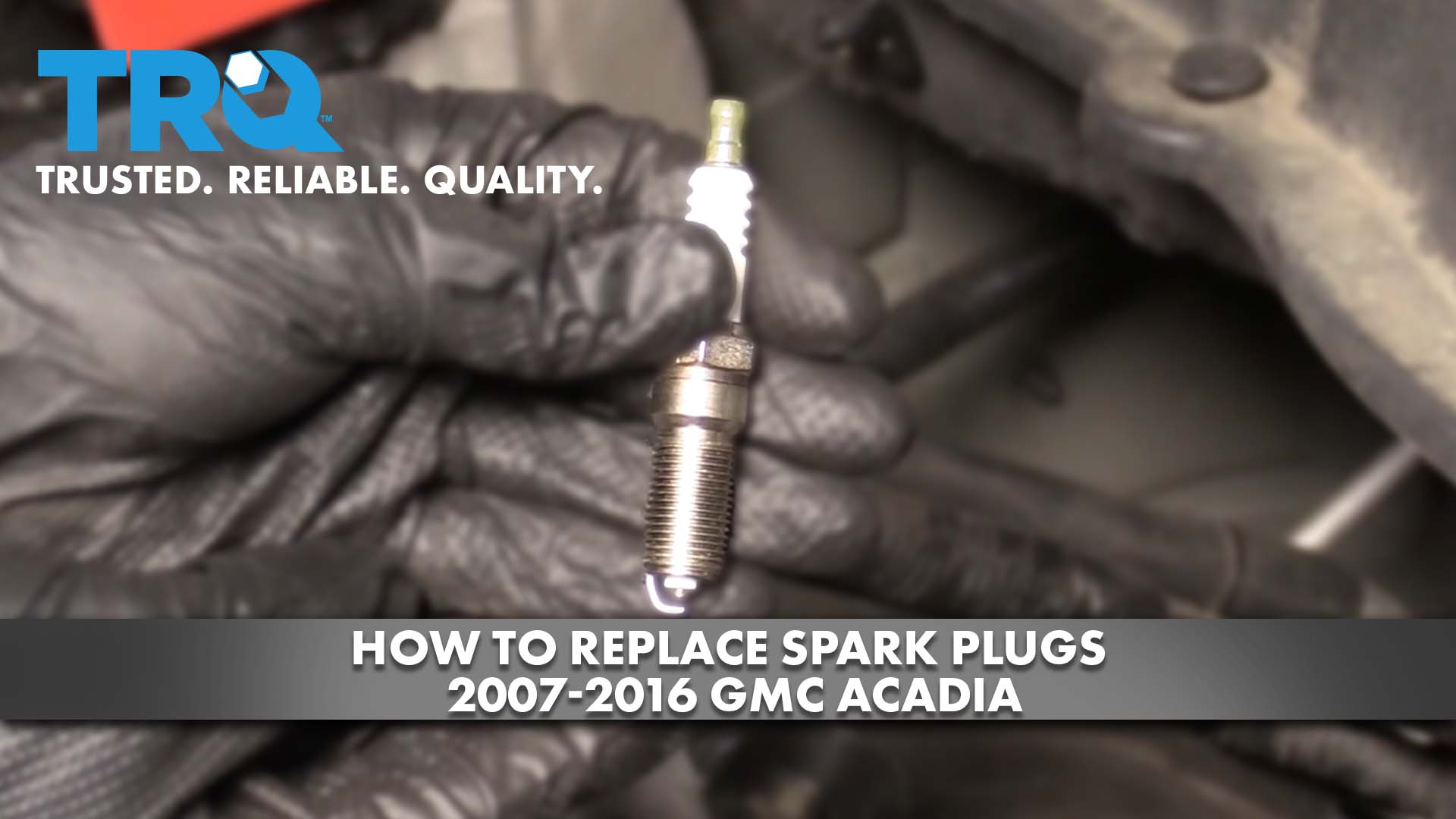 How to Replace Spark Plugs 200716 GMC Acadia 1A Auto