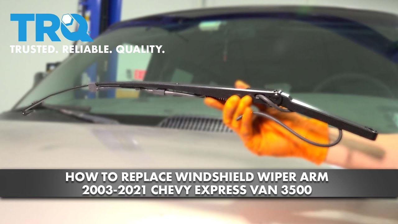 How to Replace Windshield Wiper Arm 20032021 Chevy Express Van 3500