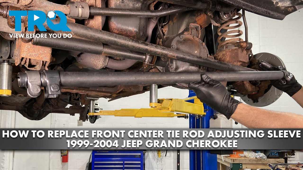 How to Replace Front Center Tie Rod Adjusting Sleeve 19992004 Jeep