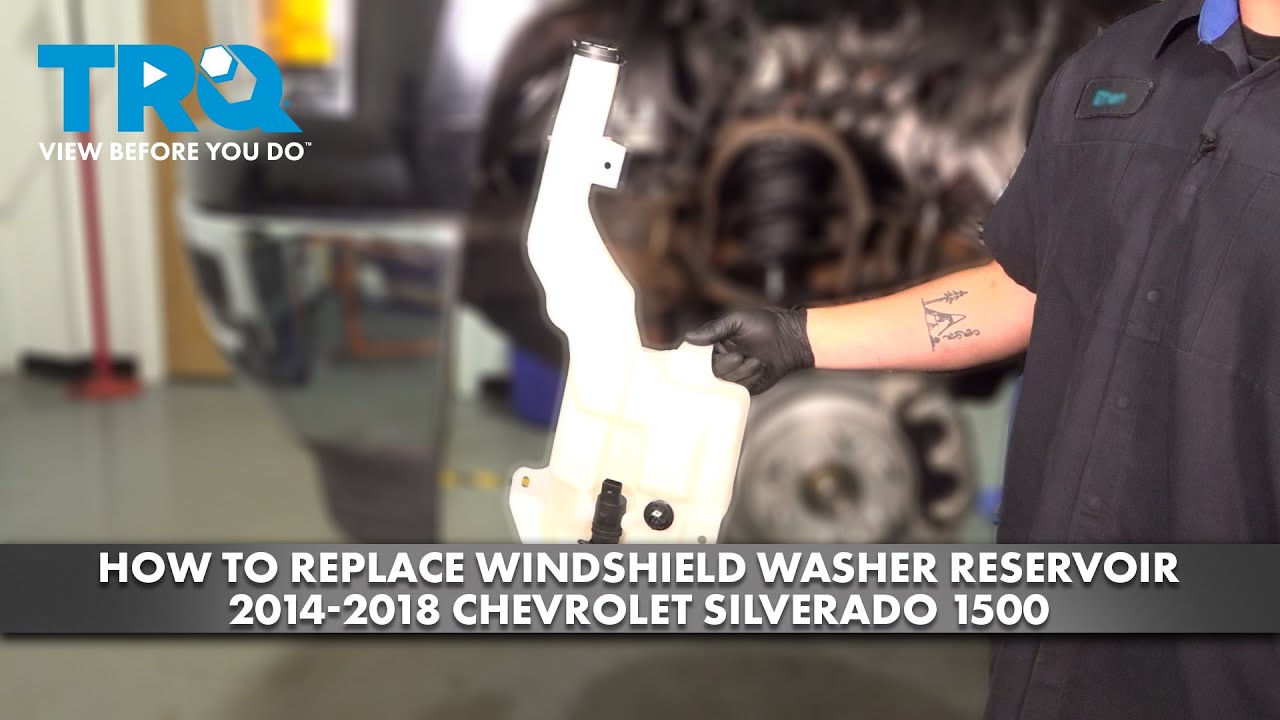 How to Replace Windshield Washer Reservoir 2014-2018 Chevrolet ...