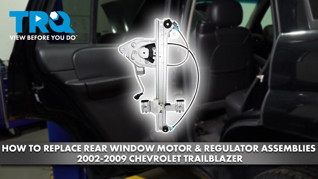 How to Replace Rear Window Motor Regulator Assemblies 20022009