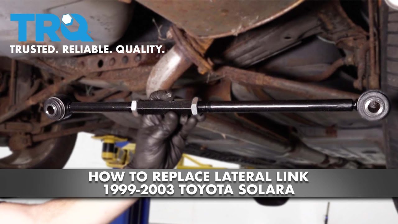 How to Replace Lateral Link 19992003 Toyota Solara 1A Auto