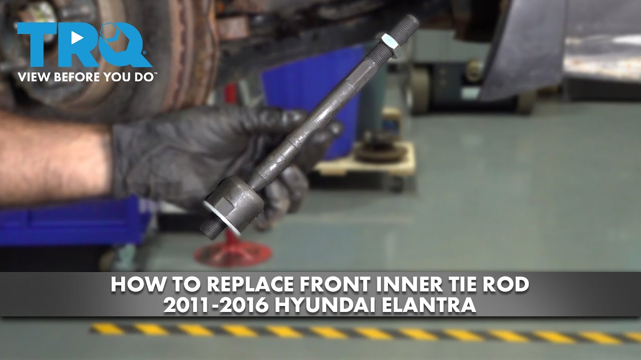 How to Replace Front Inner Tie Rod 2011-2016 Hyundai Elantra | 1A Auto