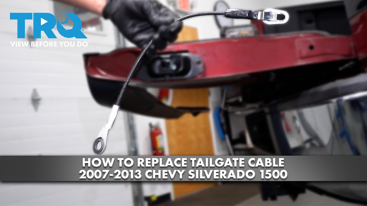 How to Replace Tailgate Cables 20072013 Chevy Silverado 1500 1A Auto