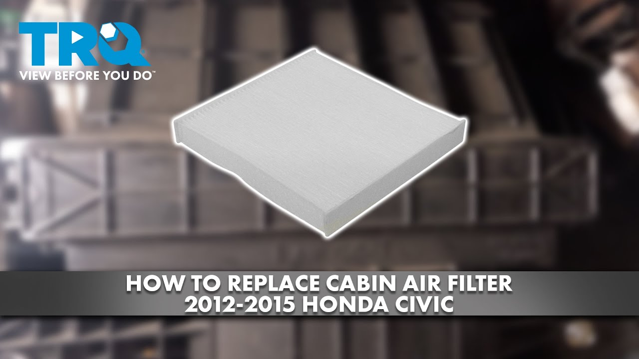 Cabin Air Filter Honda Civic 2012