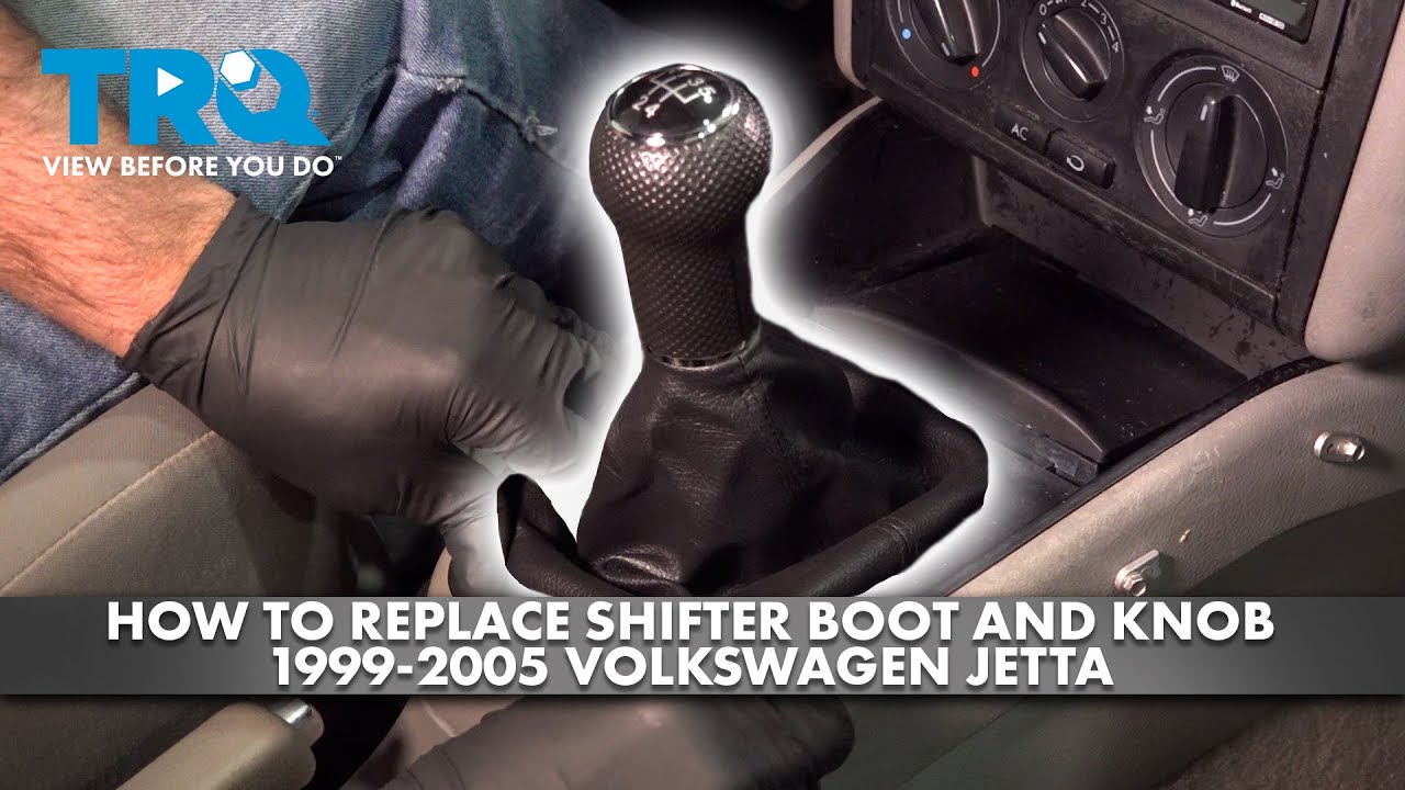 How to Replace Shifter Boot and Knob 19992005 Volkswagen Jetta 1A Auto