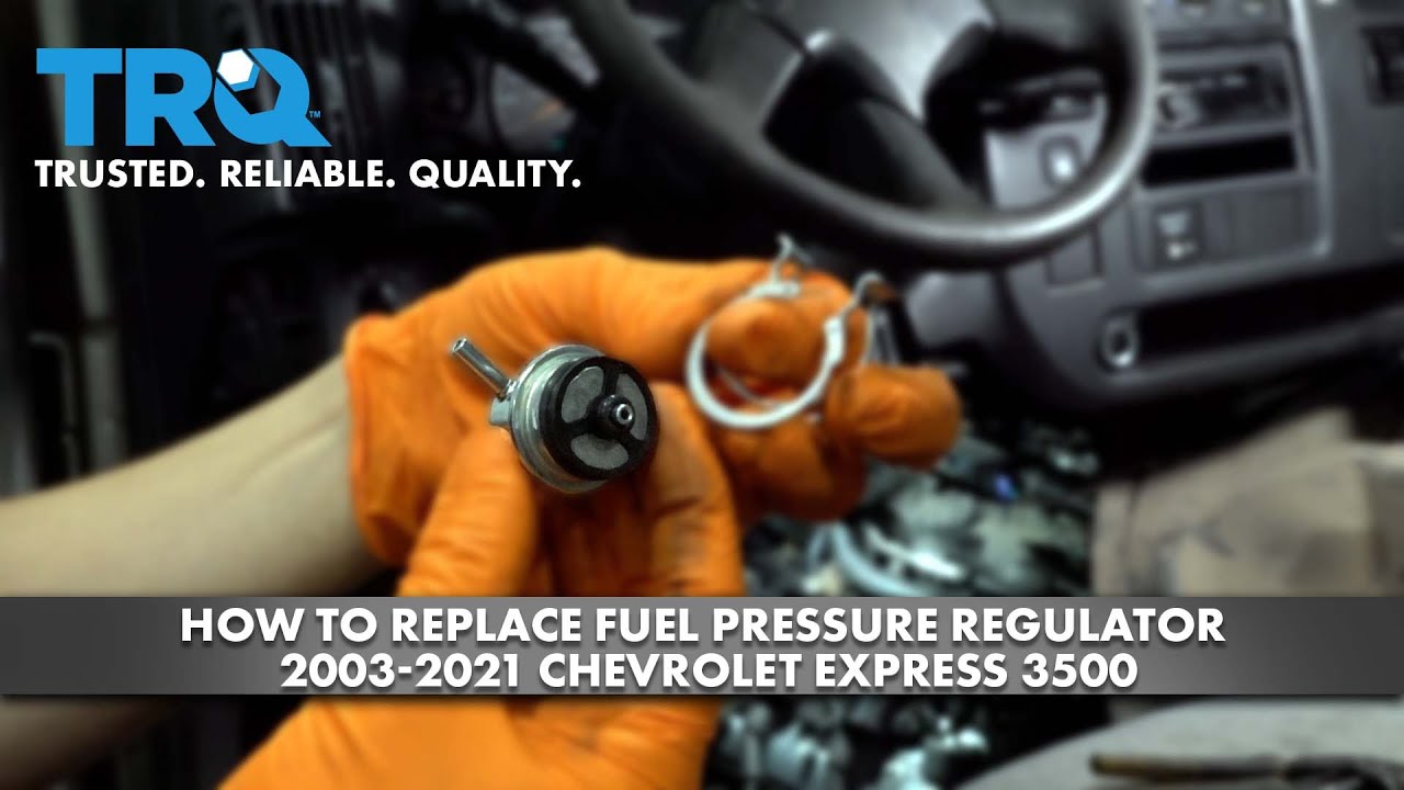 How to Replace Fuel Pressure Regulator 20032021 Chevrolet Express 3500