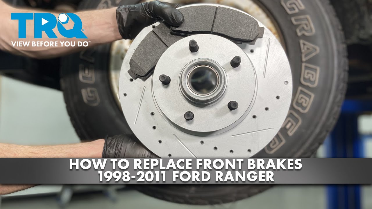 How to Replace Front Brakes 1998-2011 Ford Ranger | 1A Auto