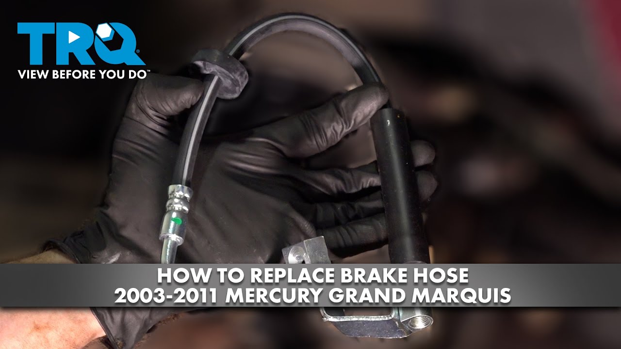 How to Replace Brake Hose 20032011 Mercury Grand Marquis 1A Auto