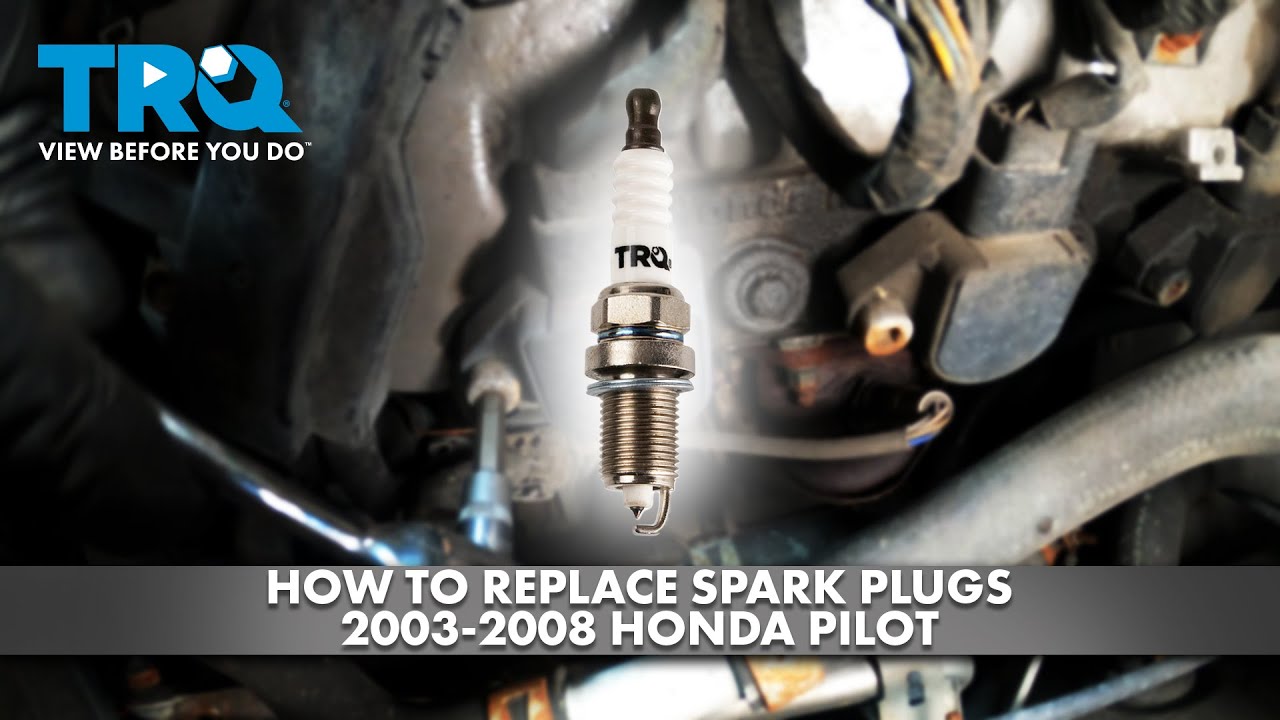 How to Replace Spark Plugs 20032008 Honda Pilot 1A Auto