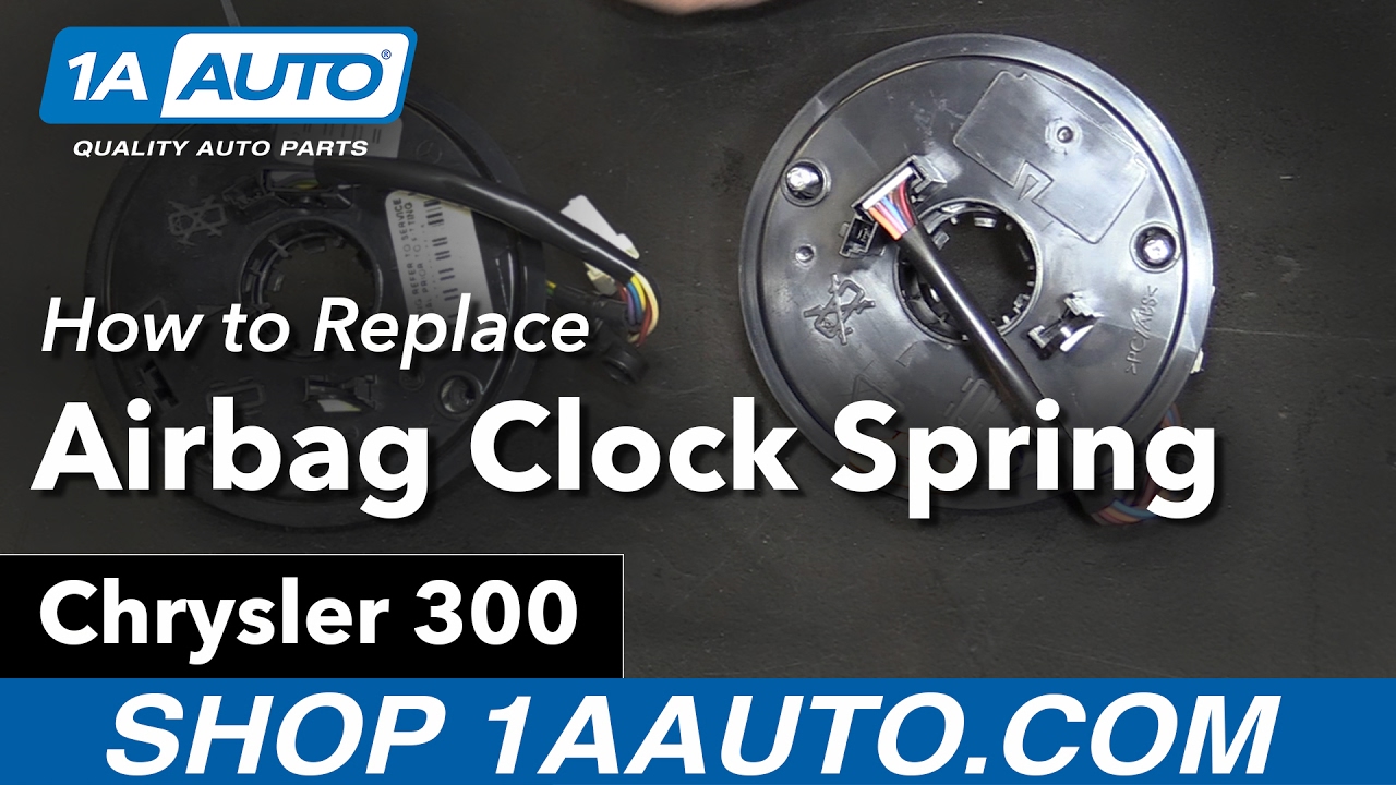 How to Replace Airbag Clock Spring 200510 Chrysler 300 1A Auto