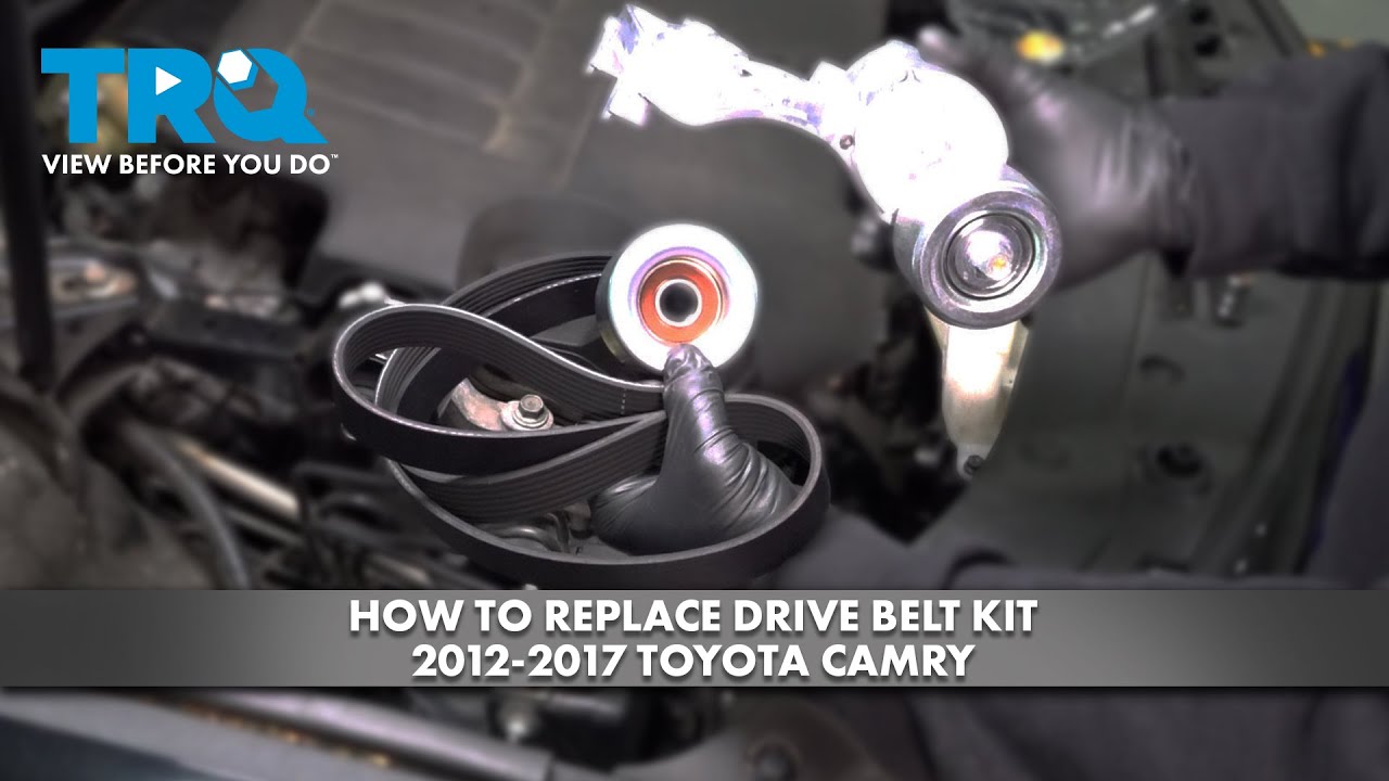 How to Replace Drive Belt Kit 20122017 Toyota Camry 1A Auto