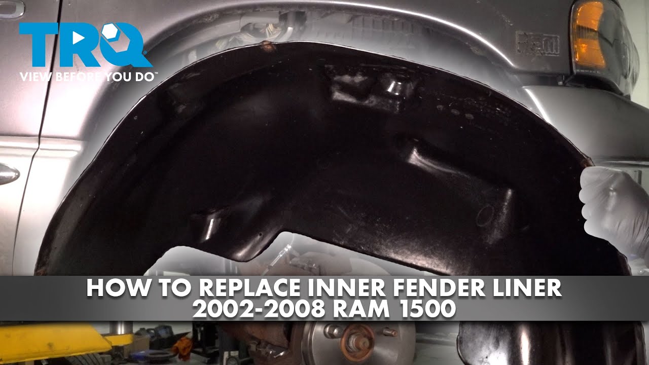 How to Replace Inner Fender Liner 20022008 Ram 1500 1A Auto